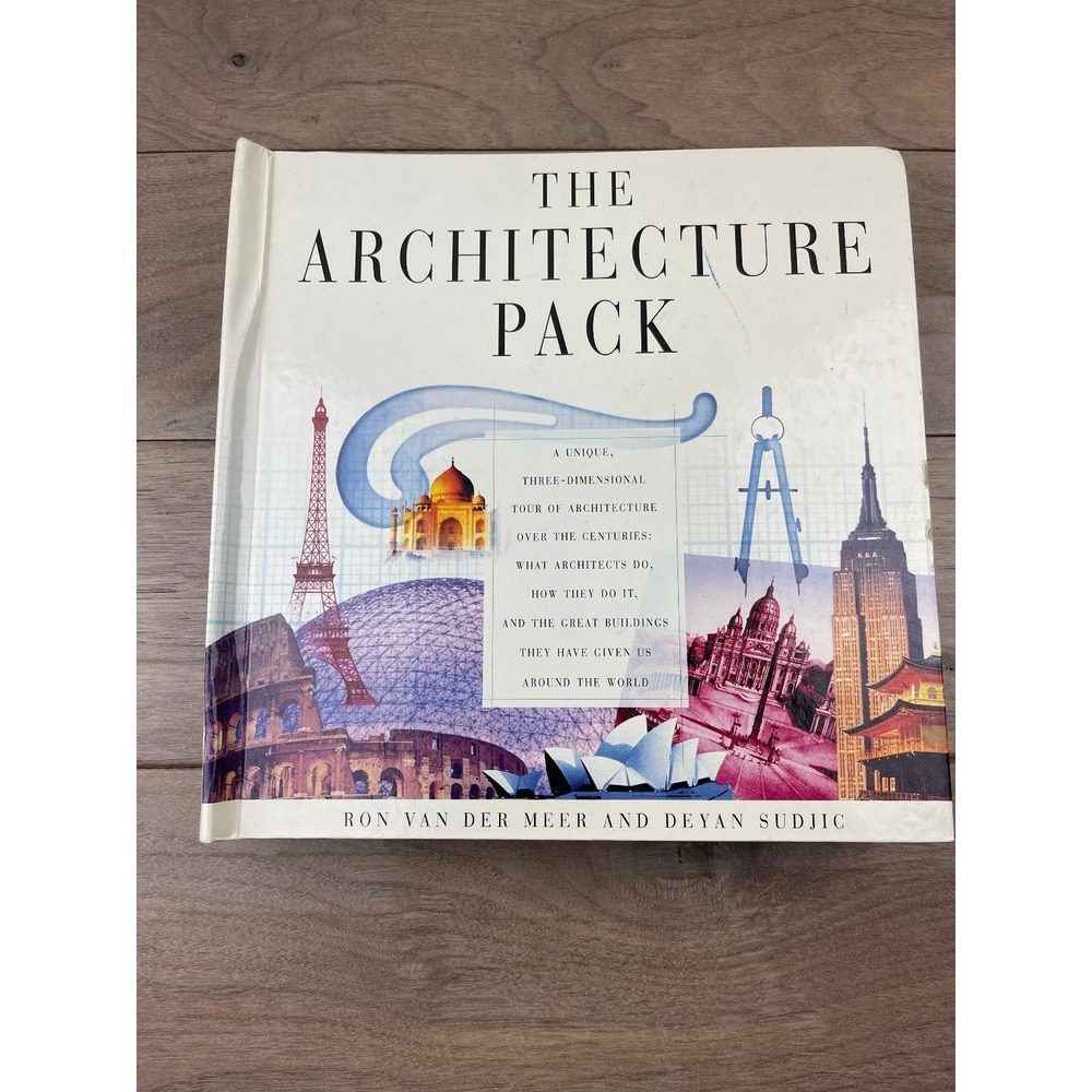 The Architecture Pack Ron Van Der Meer 1997 Pop-Up Book Illustrated Alfred A